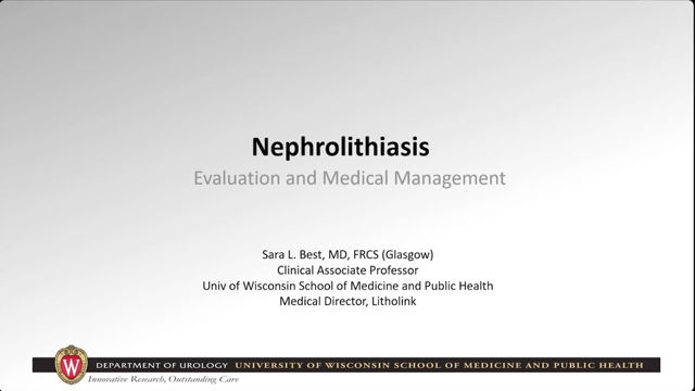 UW Urology Grand Rounds: Evaluation and Medical Management of Nephrolithiasis – 1/8/2025